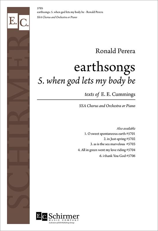 Earthsongs: No. 5 When God lets my body be
